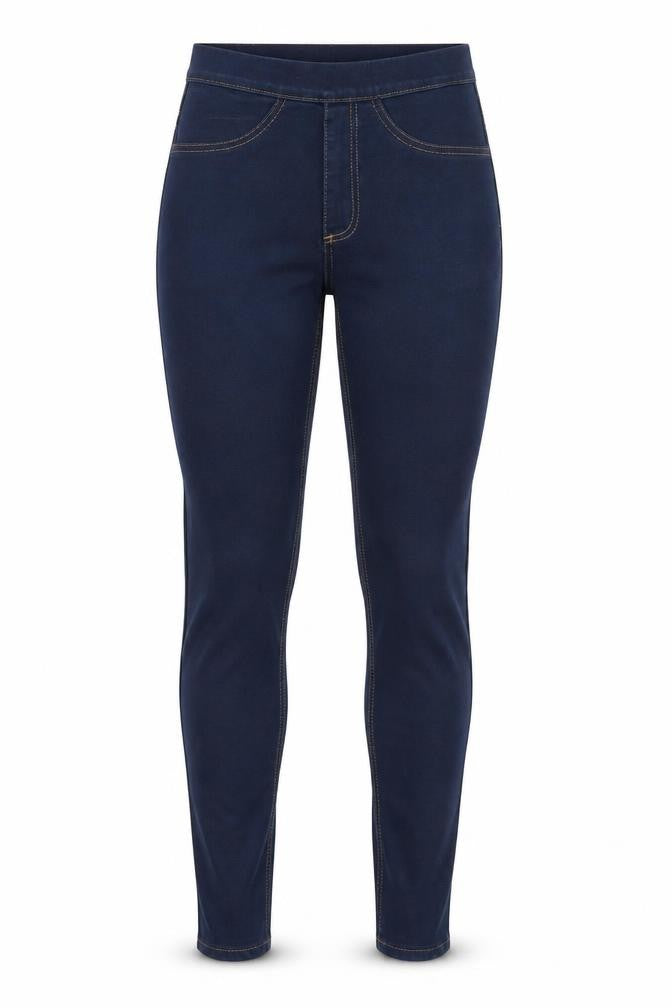 M&S Womens Blue  Denim Jegging Jeans Size 6 L28 in