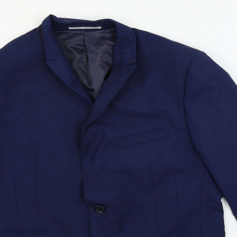 Skopes Mens Blue   Jacket Suit Jacket Size L