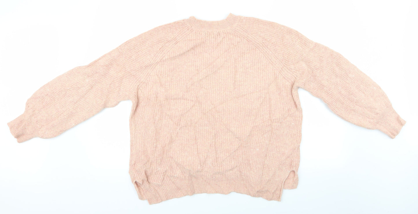 Marks and Spencer Womens Pink   Pullover Jumper Size L  - Marks and Spencer