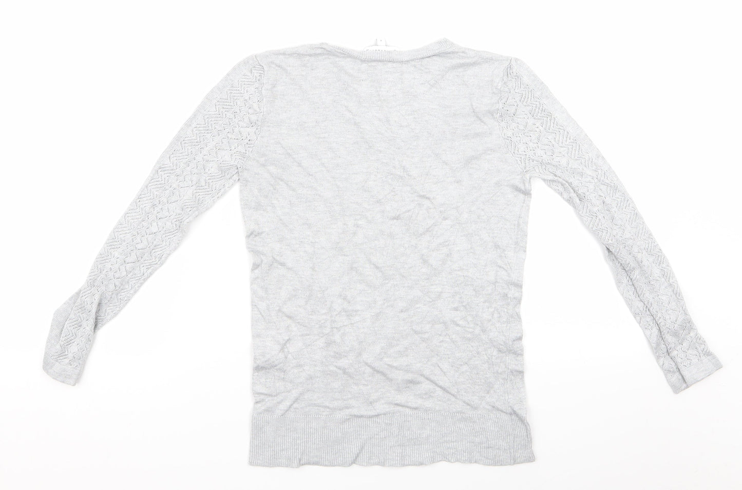 Warehouse Womens Grey   Pullover Jumper Size 6  - Warehouse