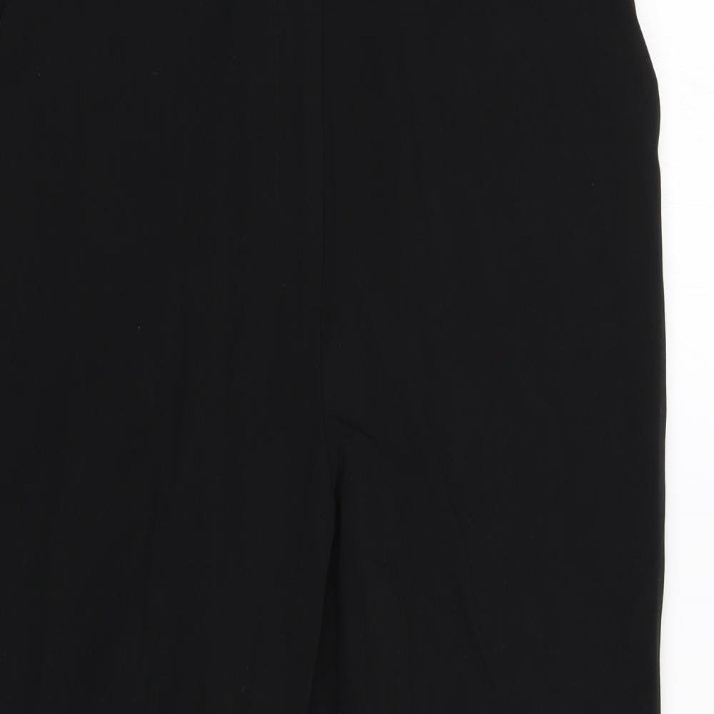 F&F Womens Black   Trousers  Size 10 L27 in