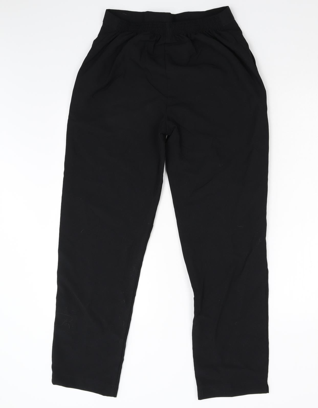 Emma Collction Womens Black   Trousers  Size 14 L28 in