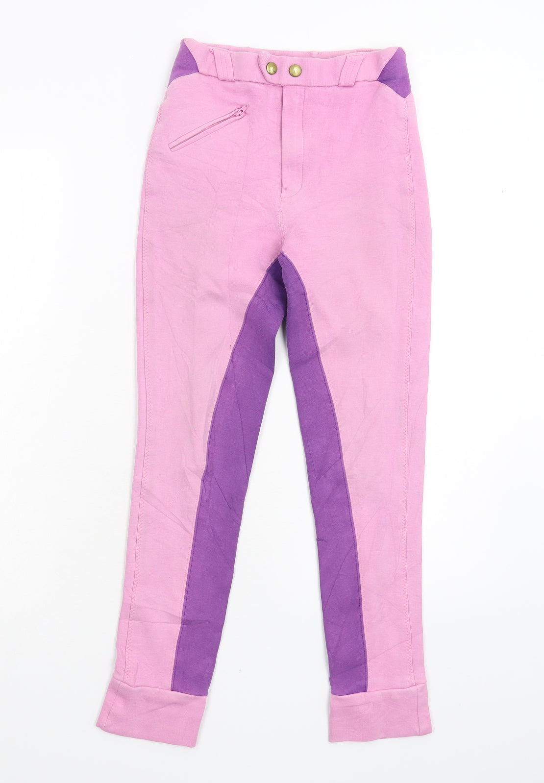 Equetech Girls Pink    Trousers  - Jodhpurs Size 24