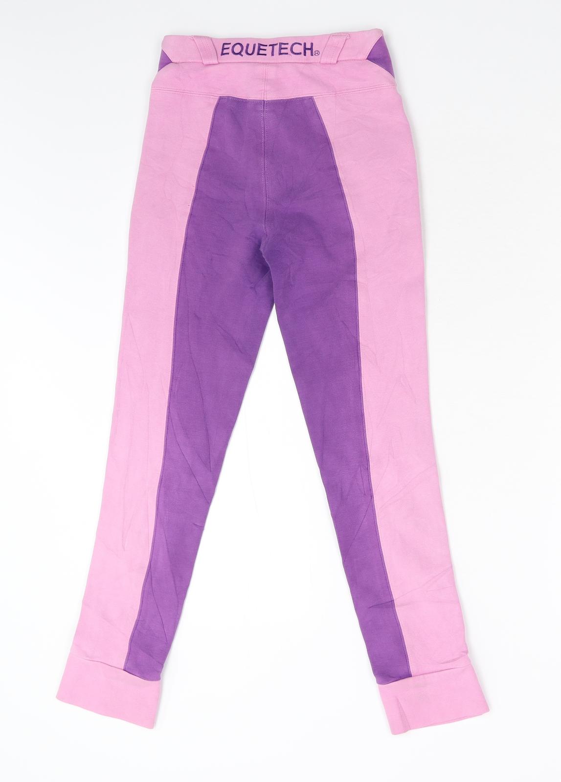 Equetech Girls Pink    Trousers  - Jodhpurs Size 24