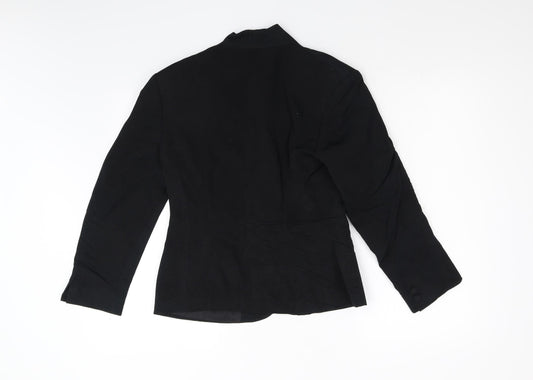 Preworn Womens Black   Jacket Blazer Size S