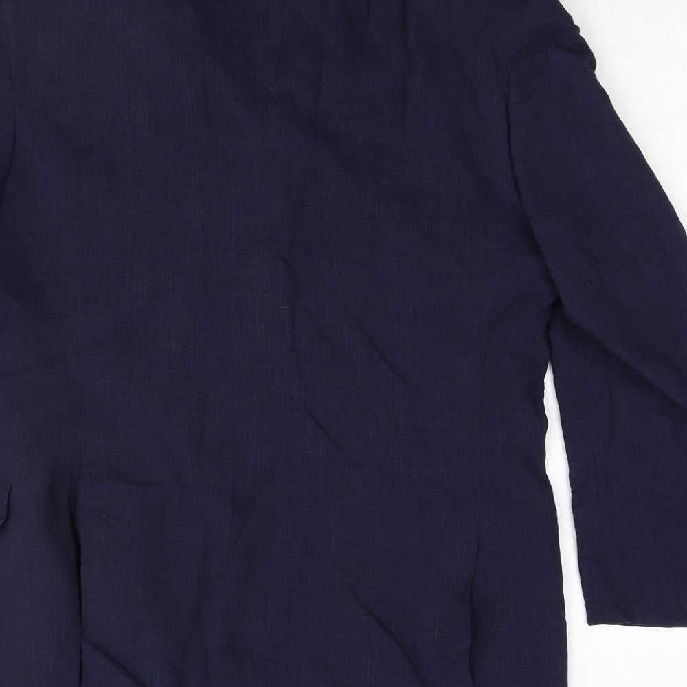 Principe Mens Blue   Jacket Suit Jacket Size 40