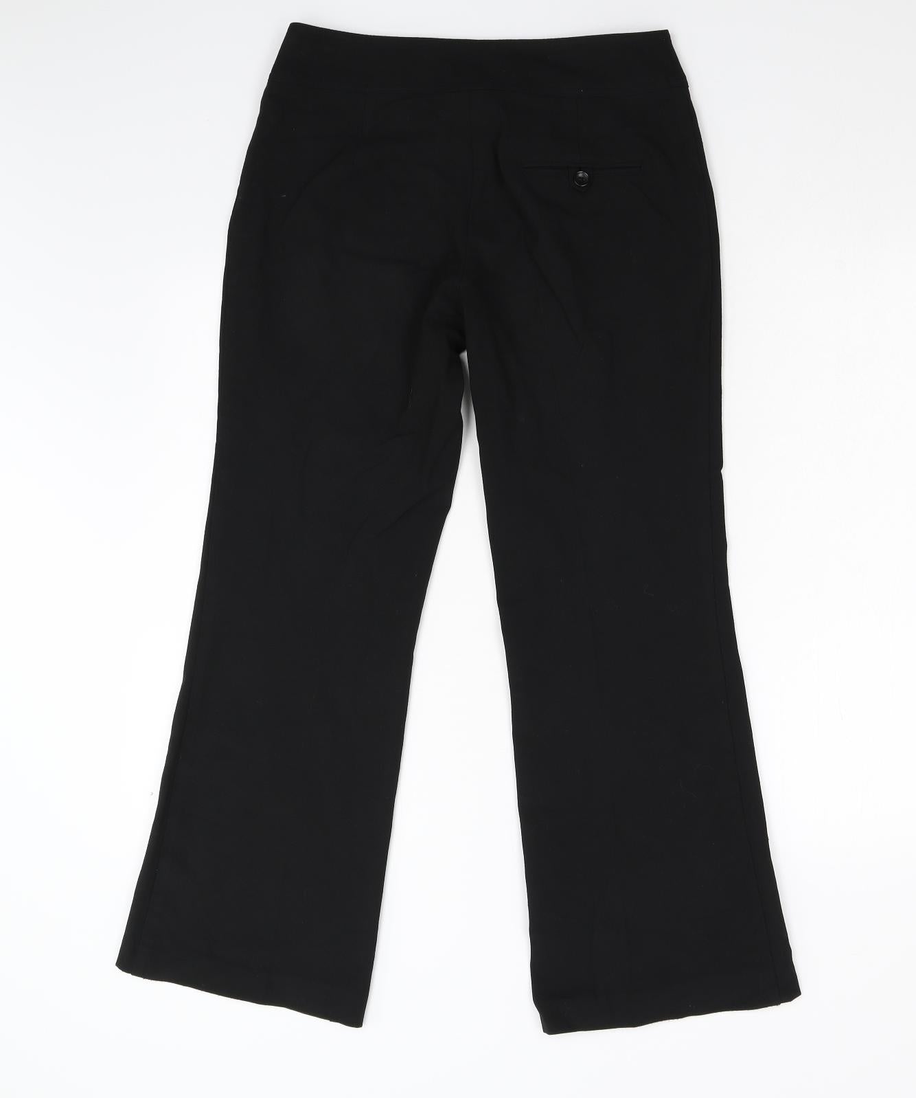 The Collection Womens Black   Trousers  Size 10 L28 in