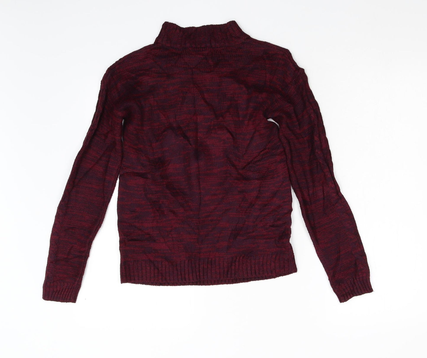 Matalan Womens Red  Knit Pullover Jumper Size S