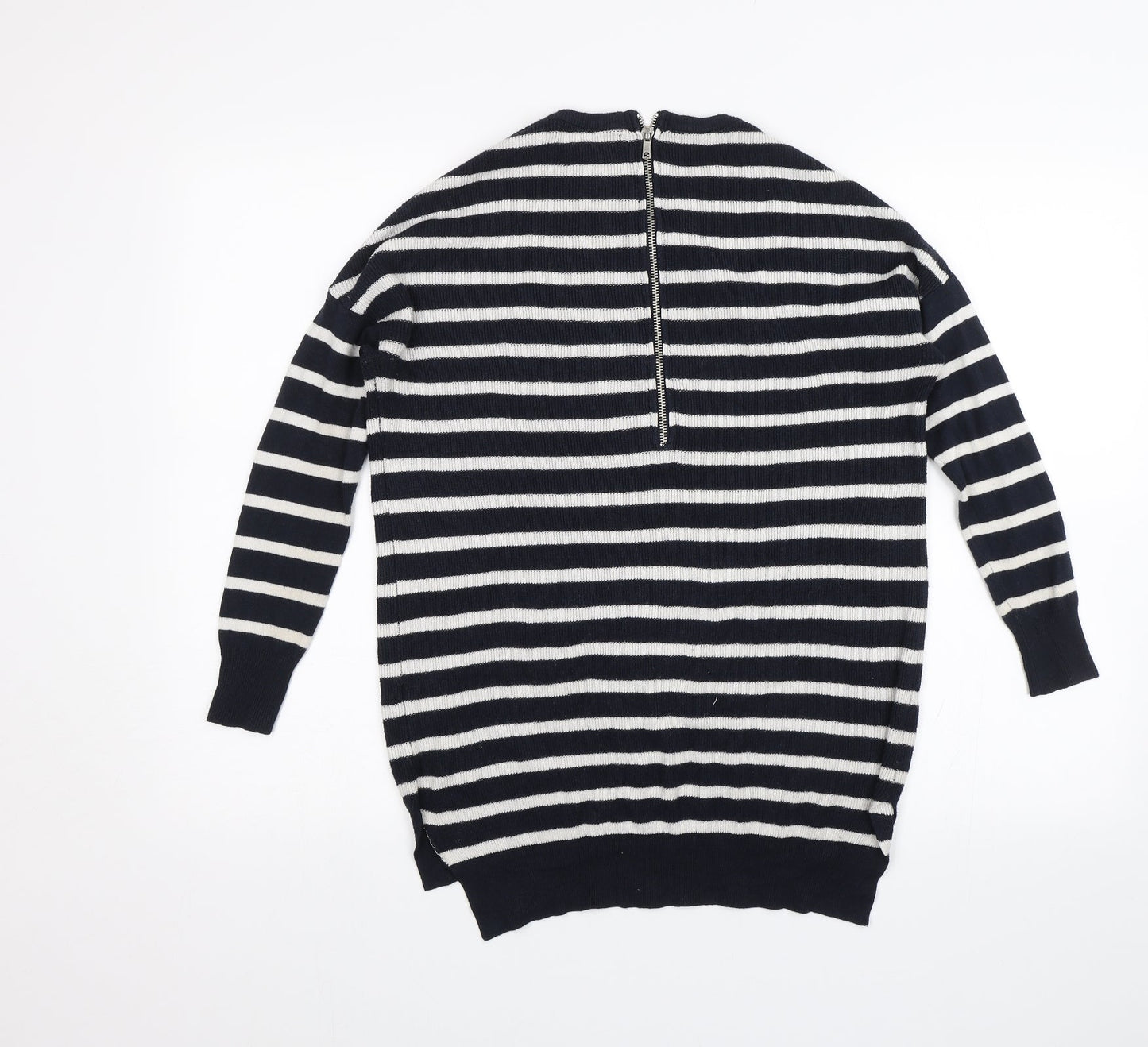 Atmosphere Womens Blue Striped  Pullover Jumper Size 6