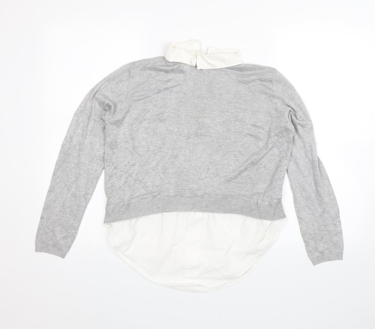 Cameo Rose Womens Grey   Pullover Jumper Size 12