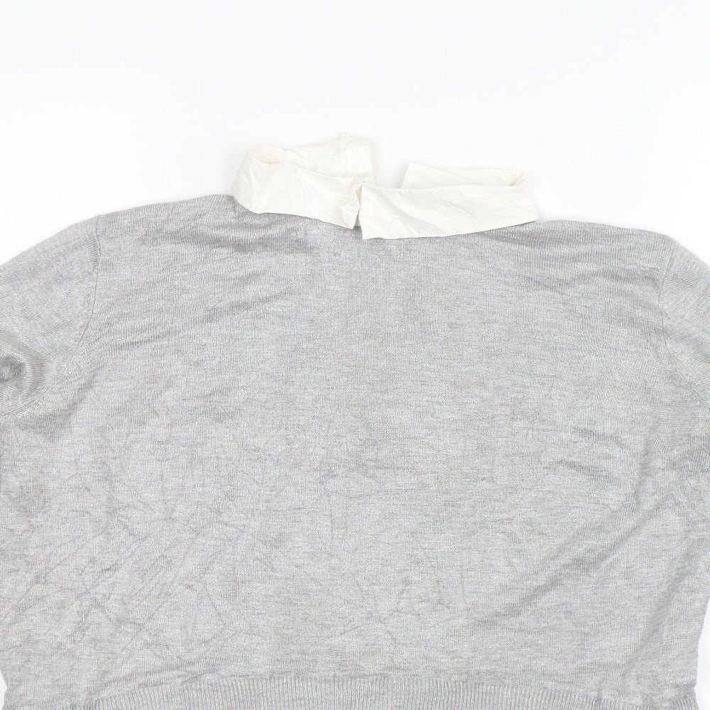 Cameo Rose Womens Grey   Pullover Jumper Size 12