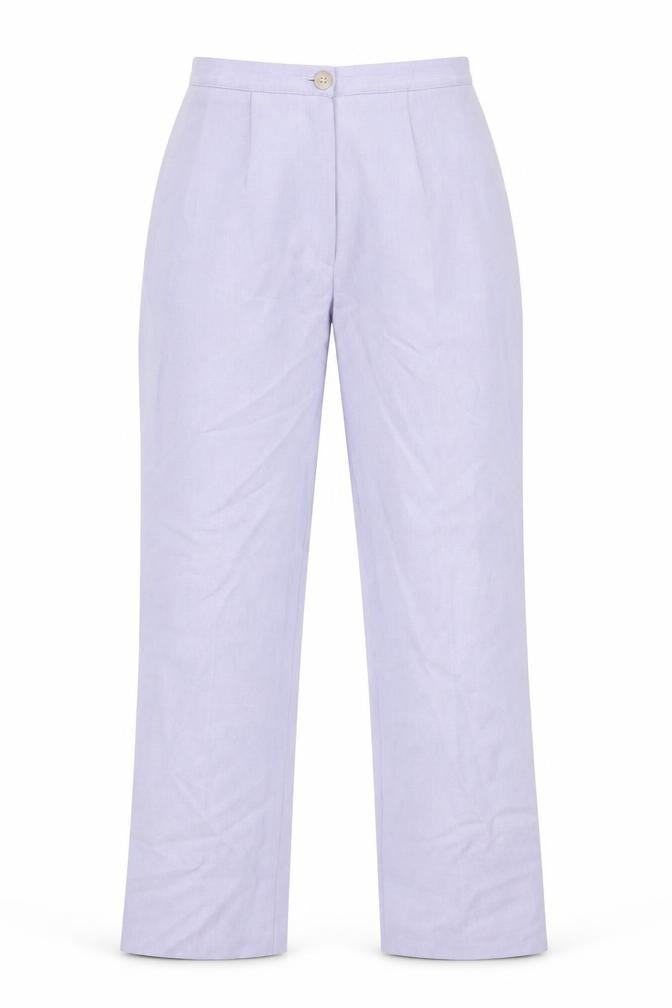 Scott & Taylor Womens Purple   Capri Trousers Size 26 in L29 in