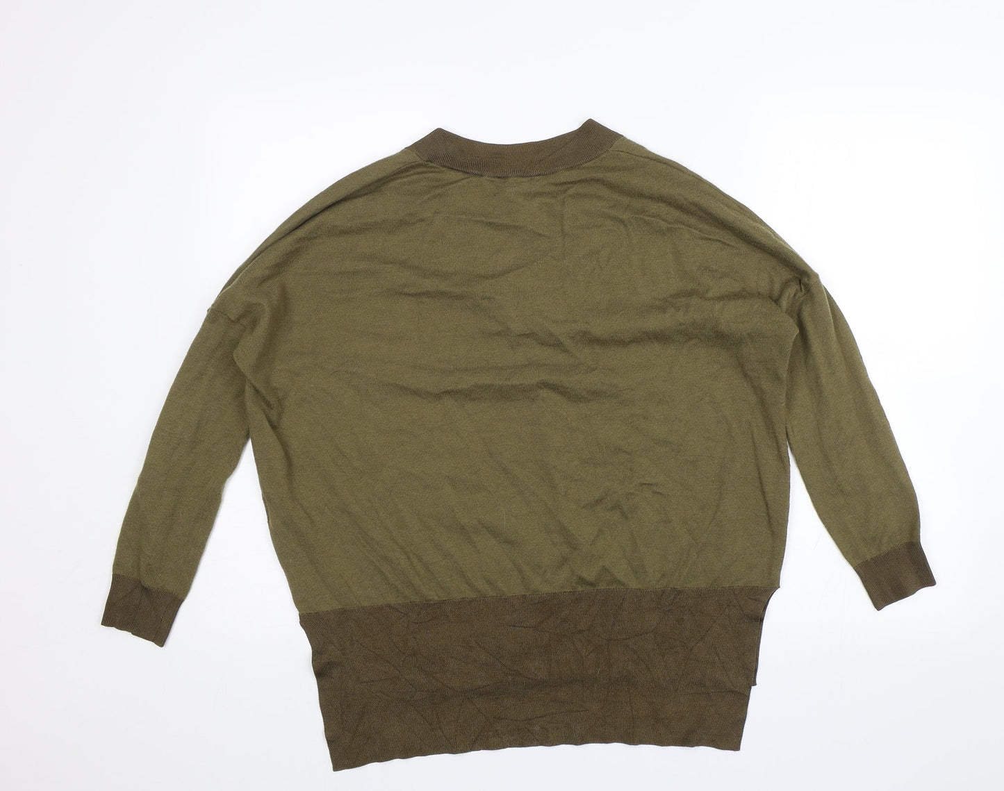 Topshop Womens Green   Pullover Jumper Size 10