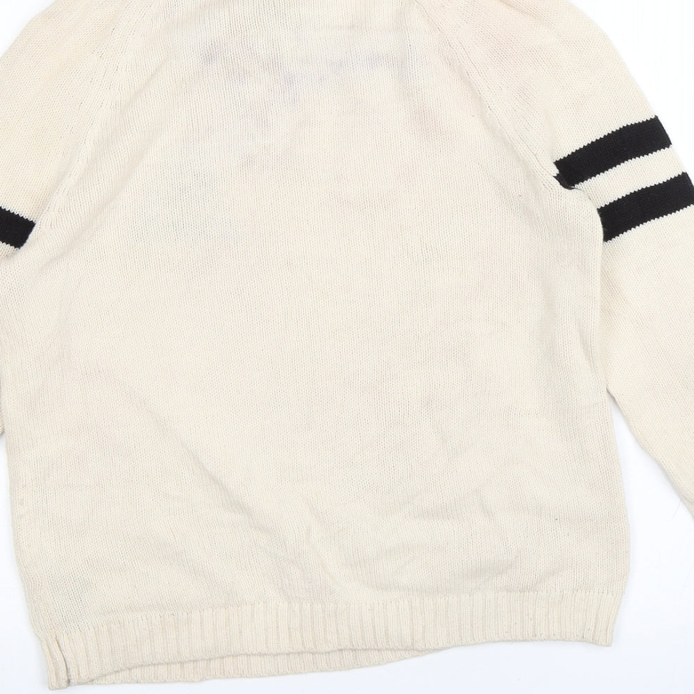 FOREVER 21 Womens Beige   Pullover Jumper Size S