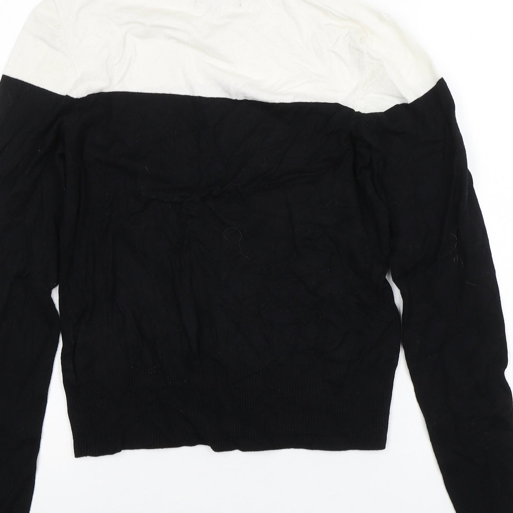 New Look Womens Black   Pullover Jumper Size 12