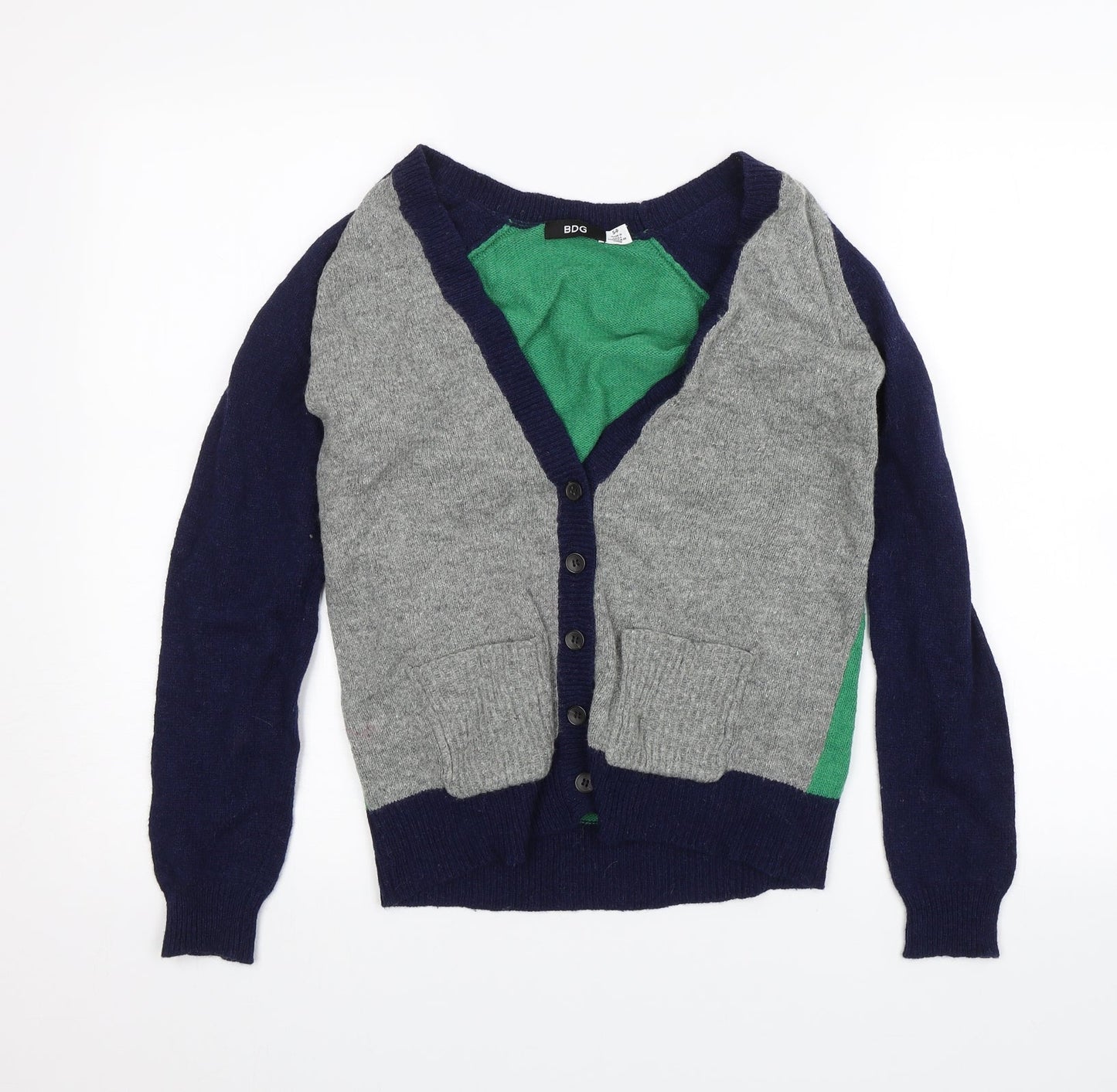 BDG Womens Grey   Cardigan Jumper Size S