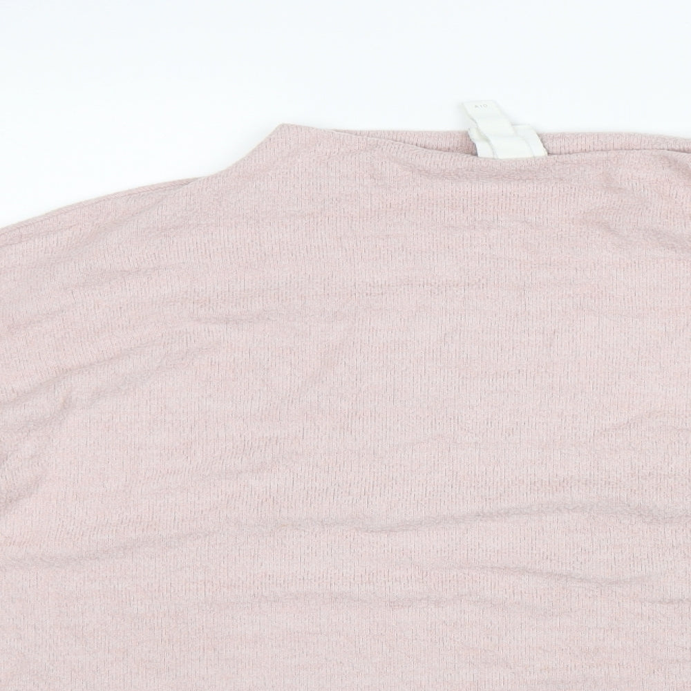 H&M Womens Pink   Pullover Jumper Size M