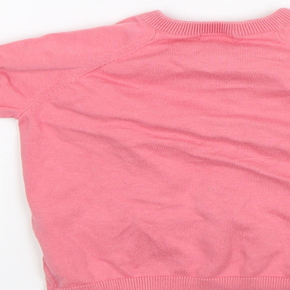 COS Girls Pink   Cardigan Jumper Size 3 Years