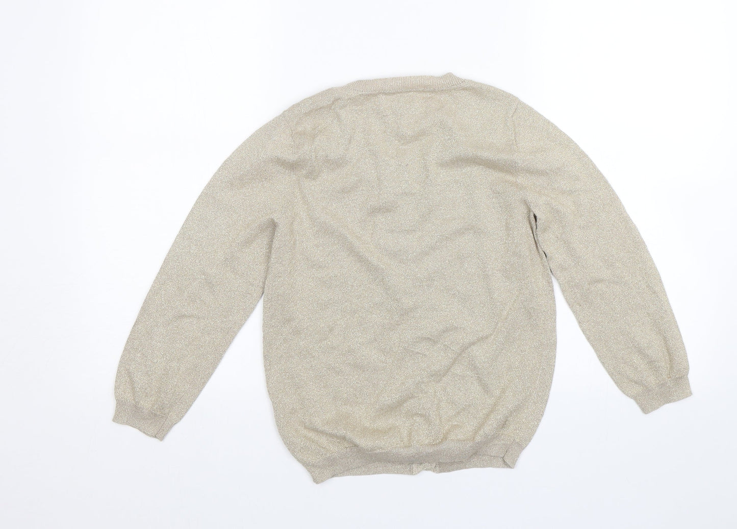 Monsoon Womens Beige   Cape Jumper Size S