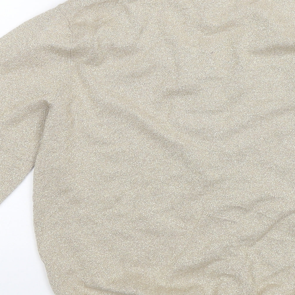 Monsoon Womens Beige   Cape Jumper Size S