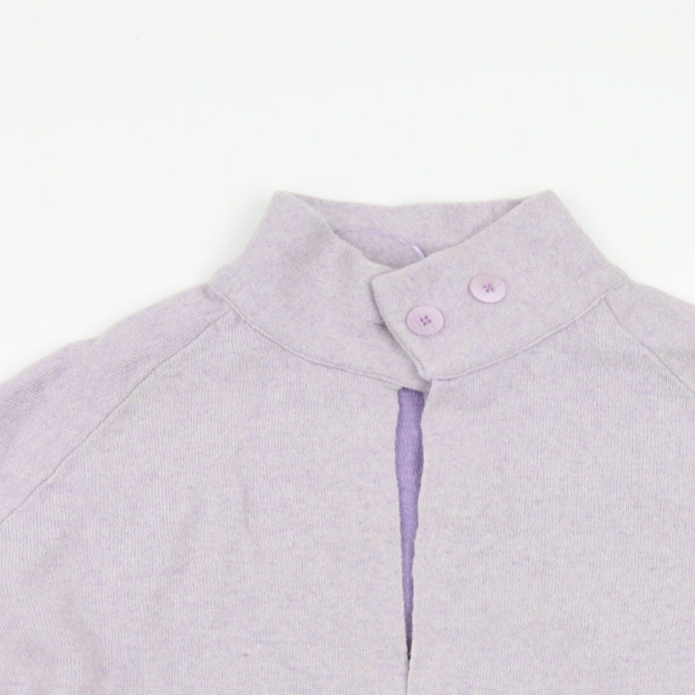 Chiaramente Womens Purple   Cardigan Jumper Size S