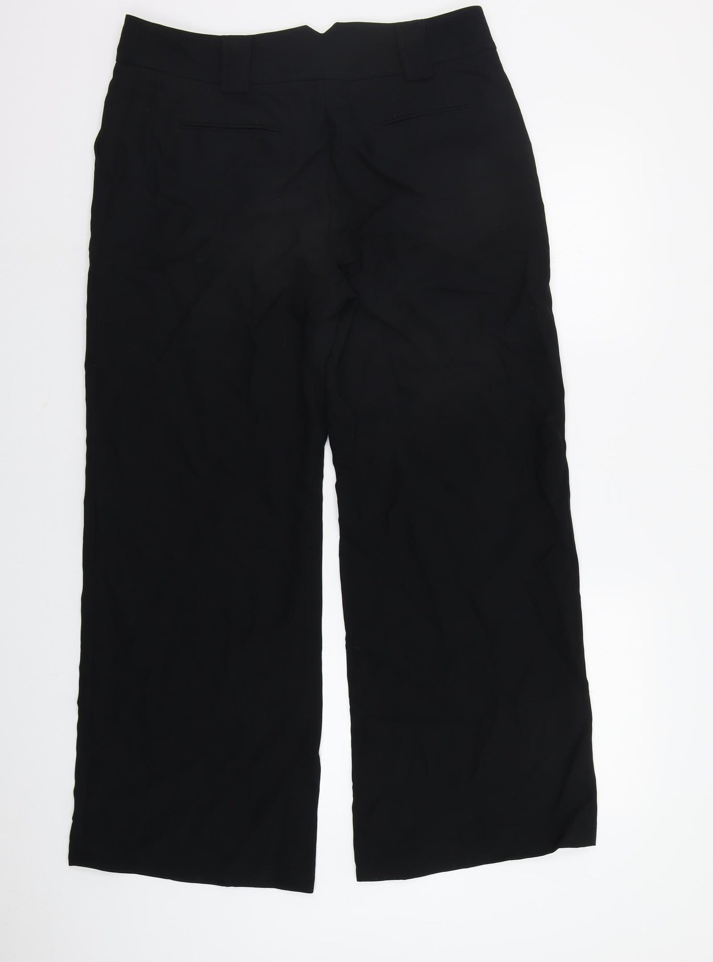 M&S Womens Black   Trousers  Size 14 L29 in