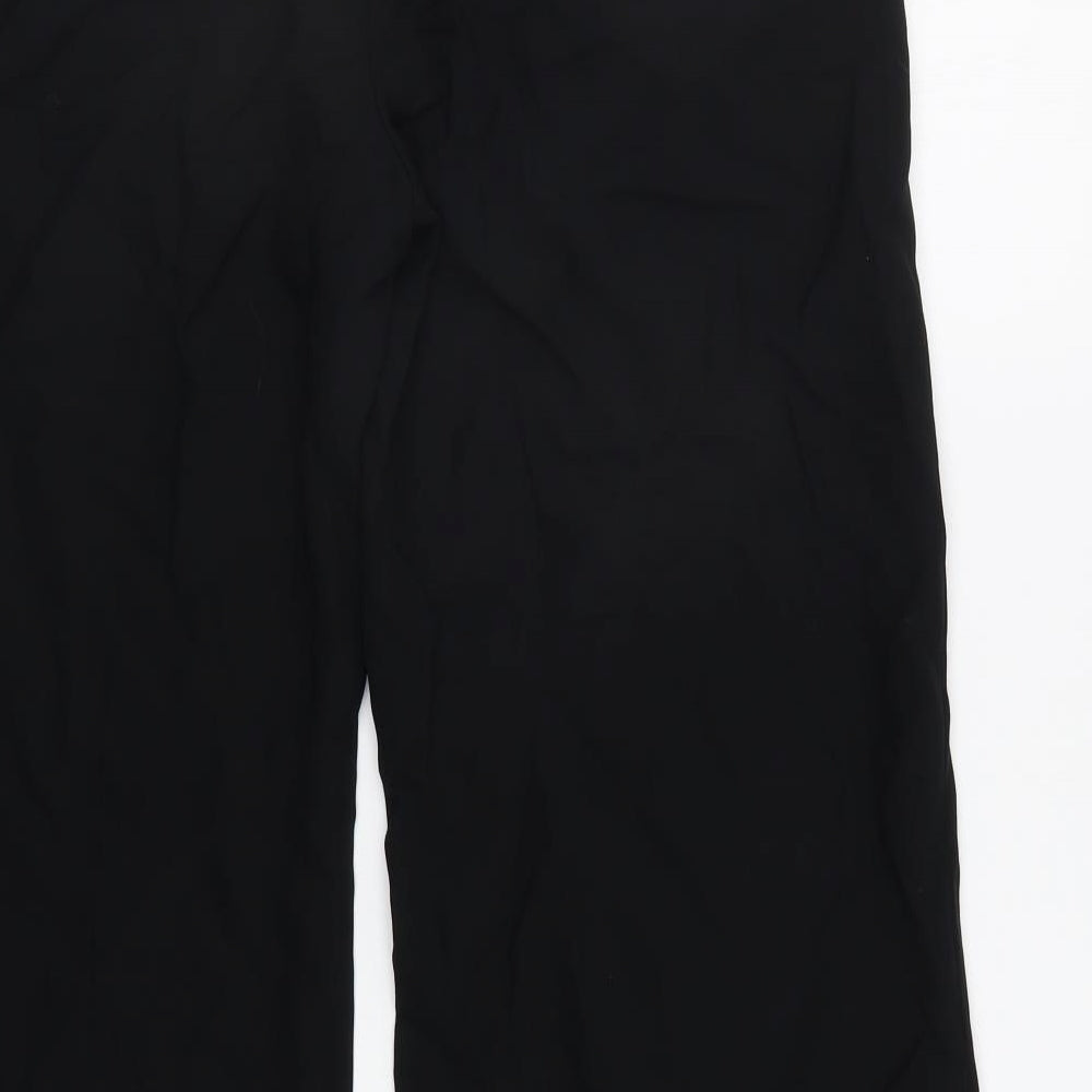 M&S Womens Black   Trousers  Size 14 L29 in