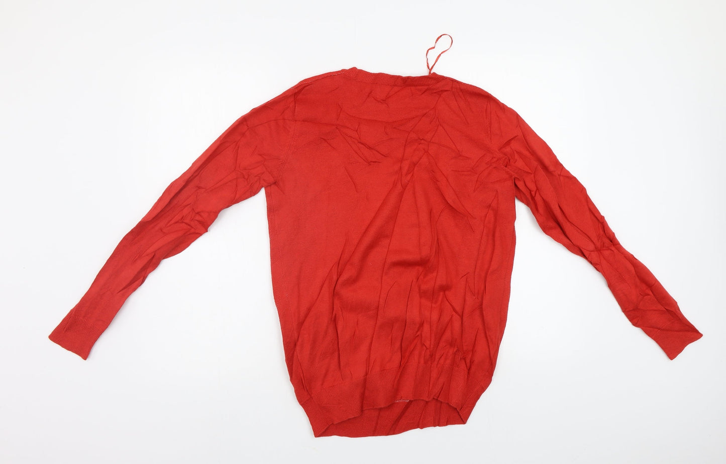 NEXT Womens Red   Pullover Jumper Size 8  - Santa