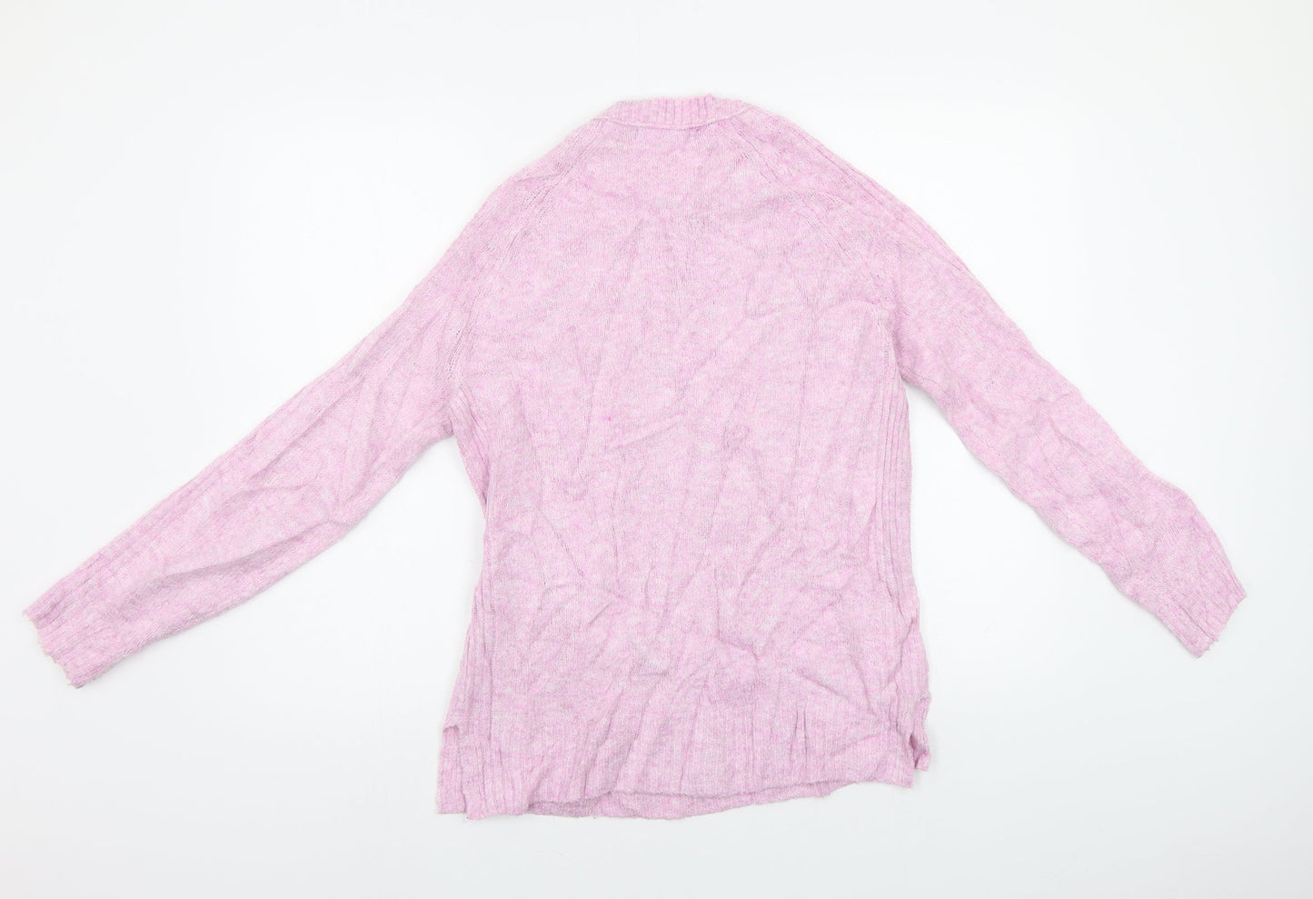 M&S Womens Pink   Pullover Jumper Size S