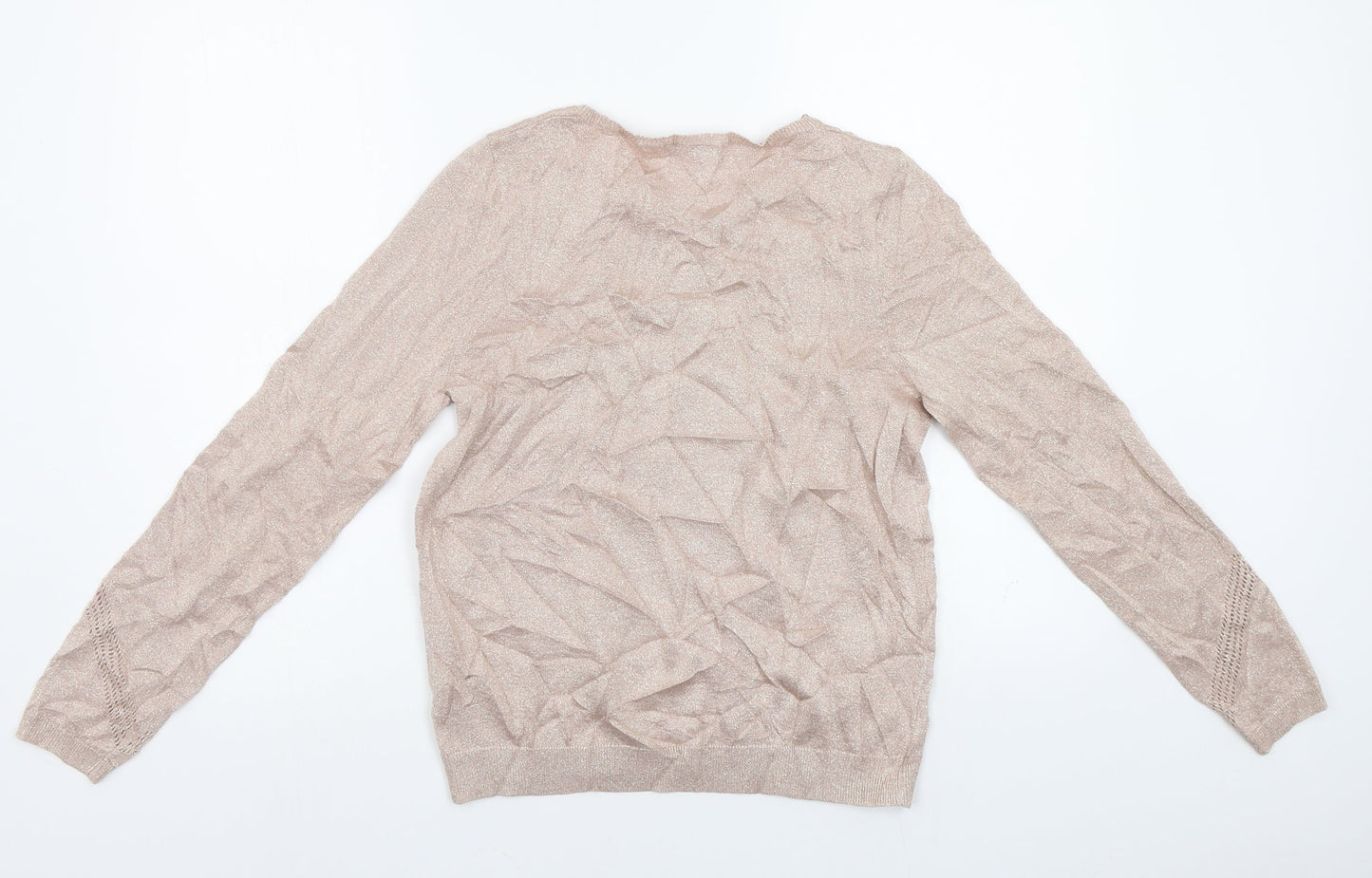 M&S Womens Pink   Pullover Jumper Size 12