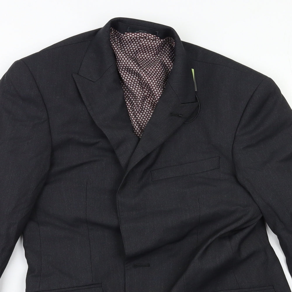 M&S Mens Grey   Jacket Blazer Size 34