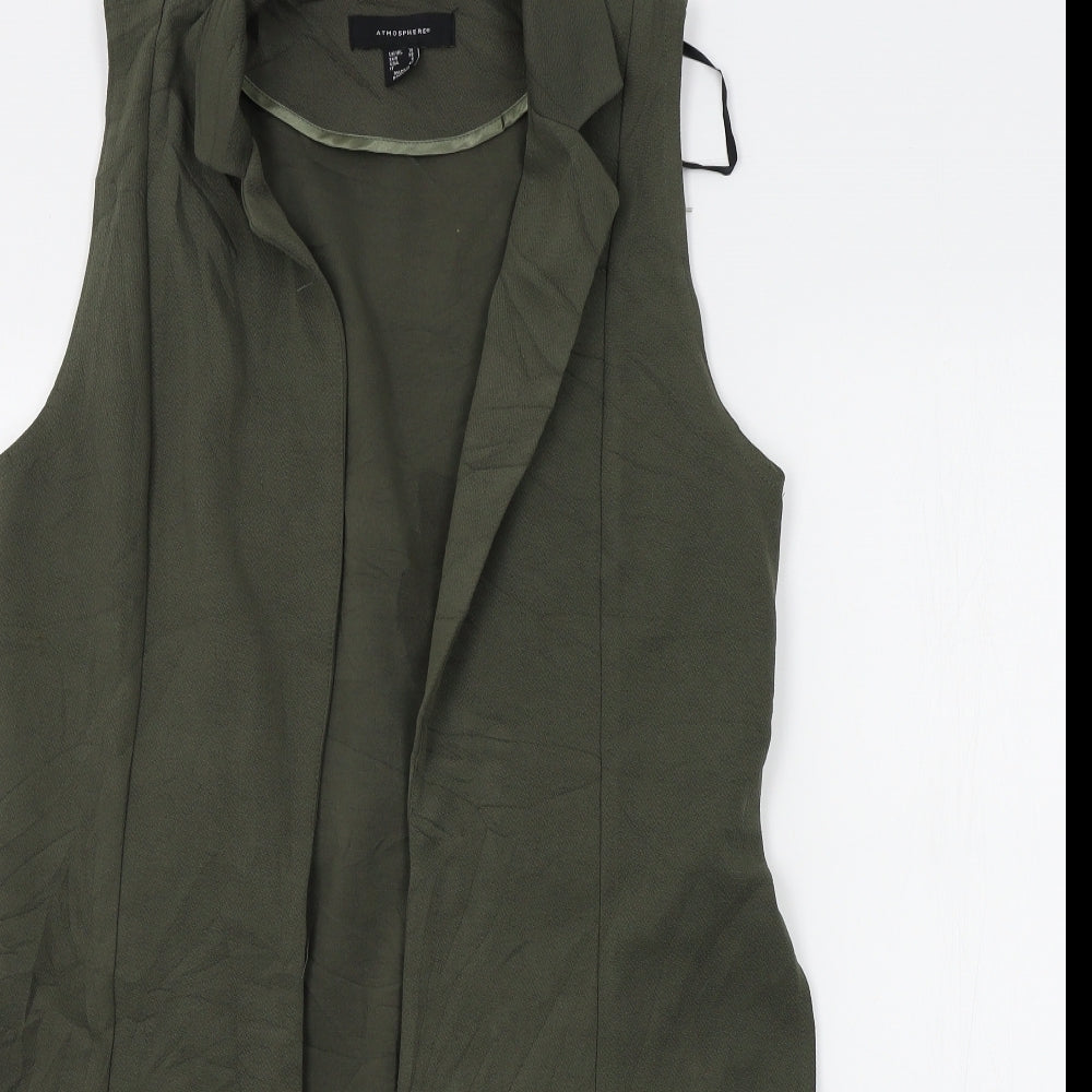 Atmosphere Womens Green   Wrap Jumper Size 10