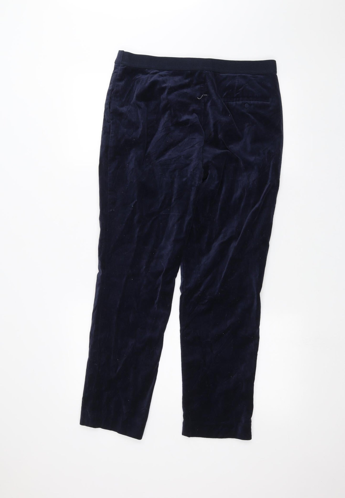 Marks and Spencer Womens Blue   Trousers  Size 12 L24 in
