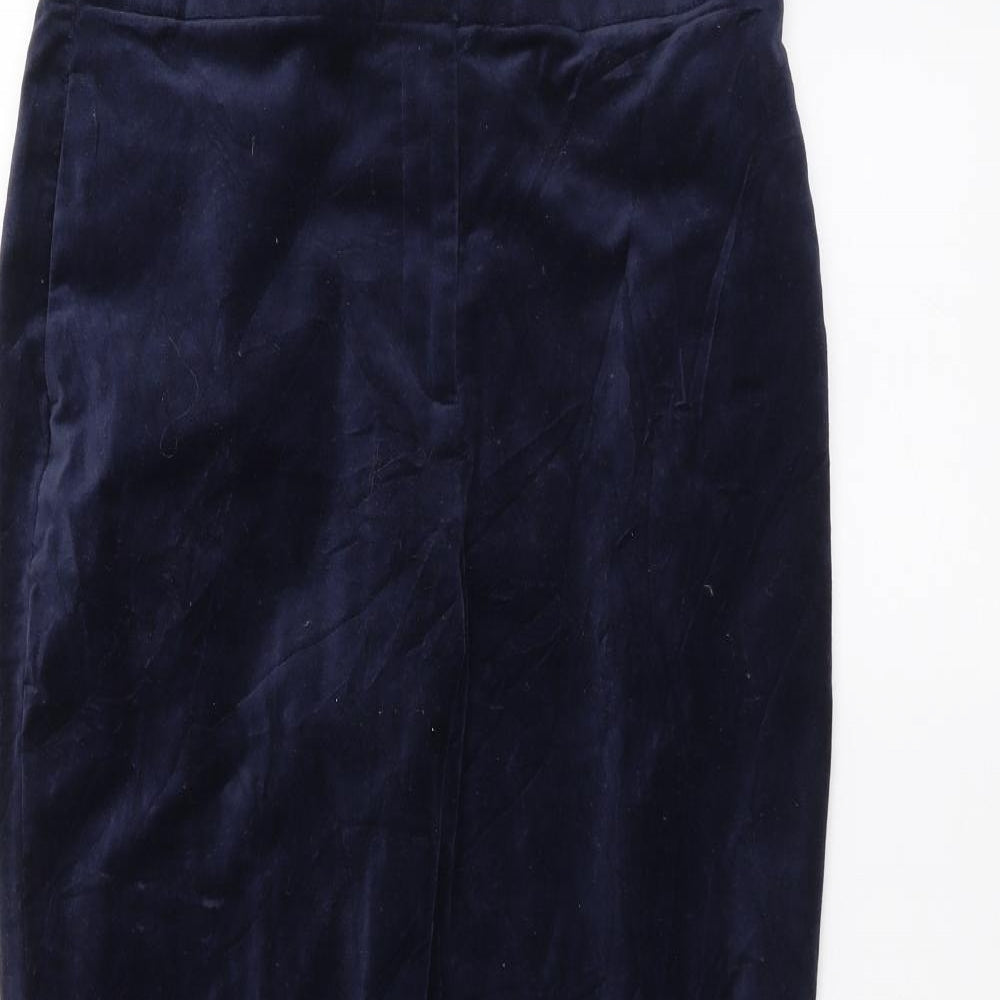 Marks and Spencer Womens Blue   Trousers  Size 12 L24 in