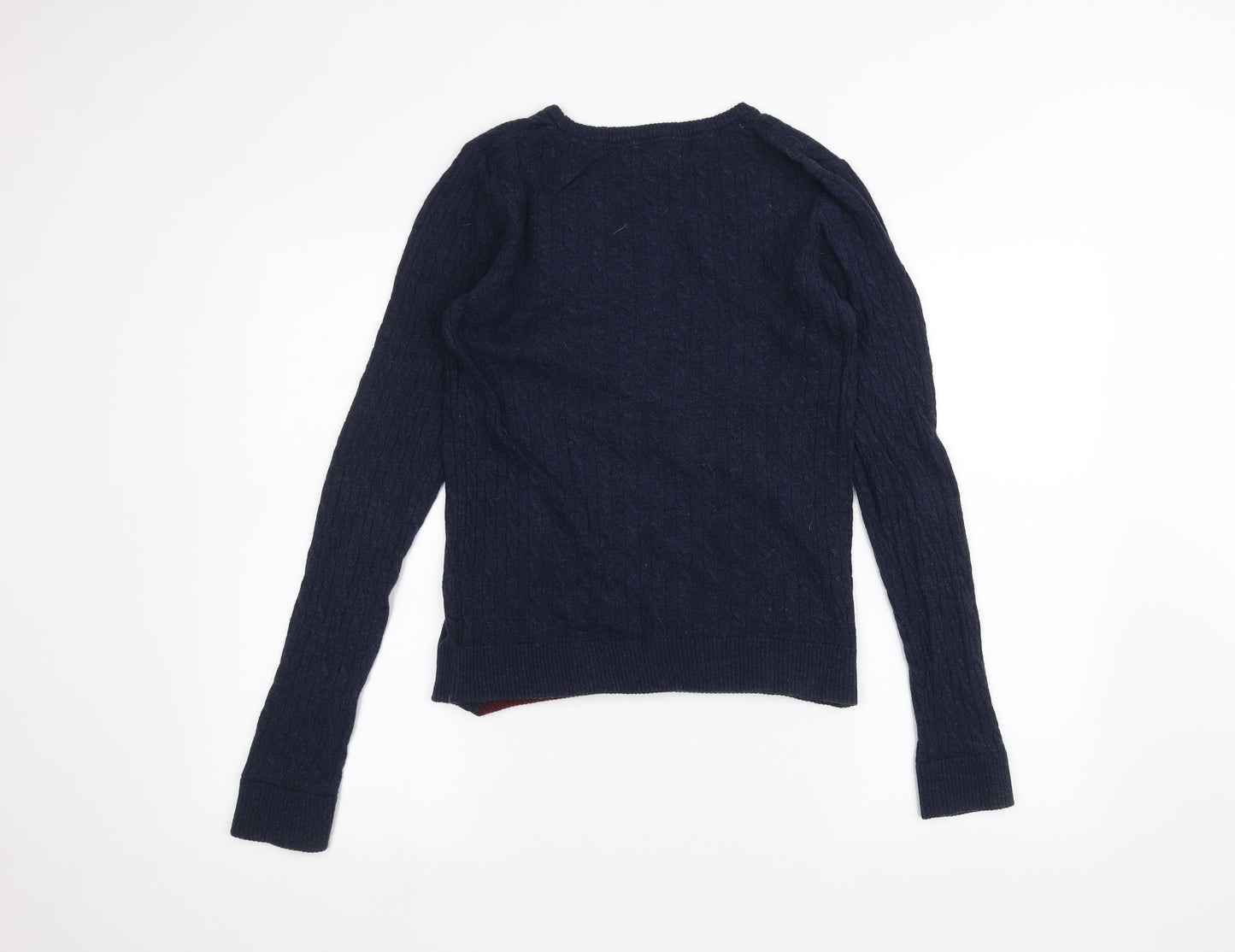 H&M Mens Blue   Pullover Jumper Size S