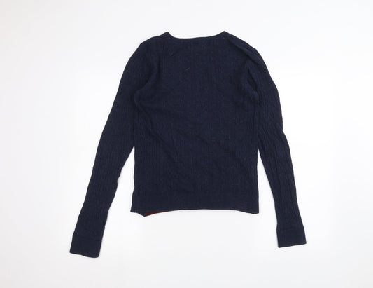 H&M Mens Blue   Pullover Jumper Size S