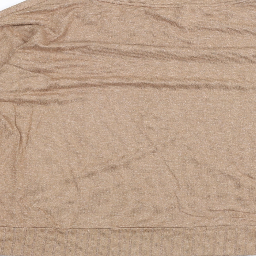 Marks and Spencer Womens Brown   Pullover Jumper Size 16
