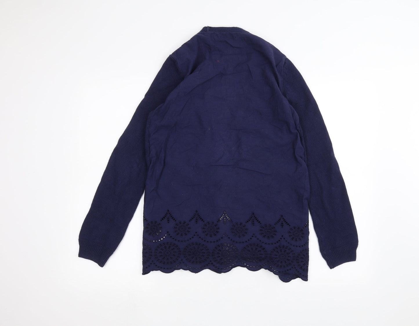Marks and Spencer Womens Blue   Cardigan Jumper Size 8