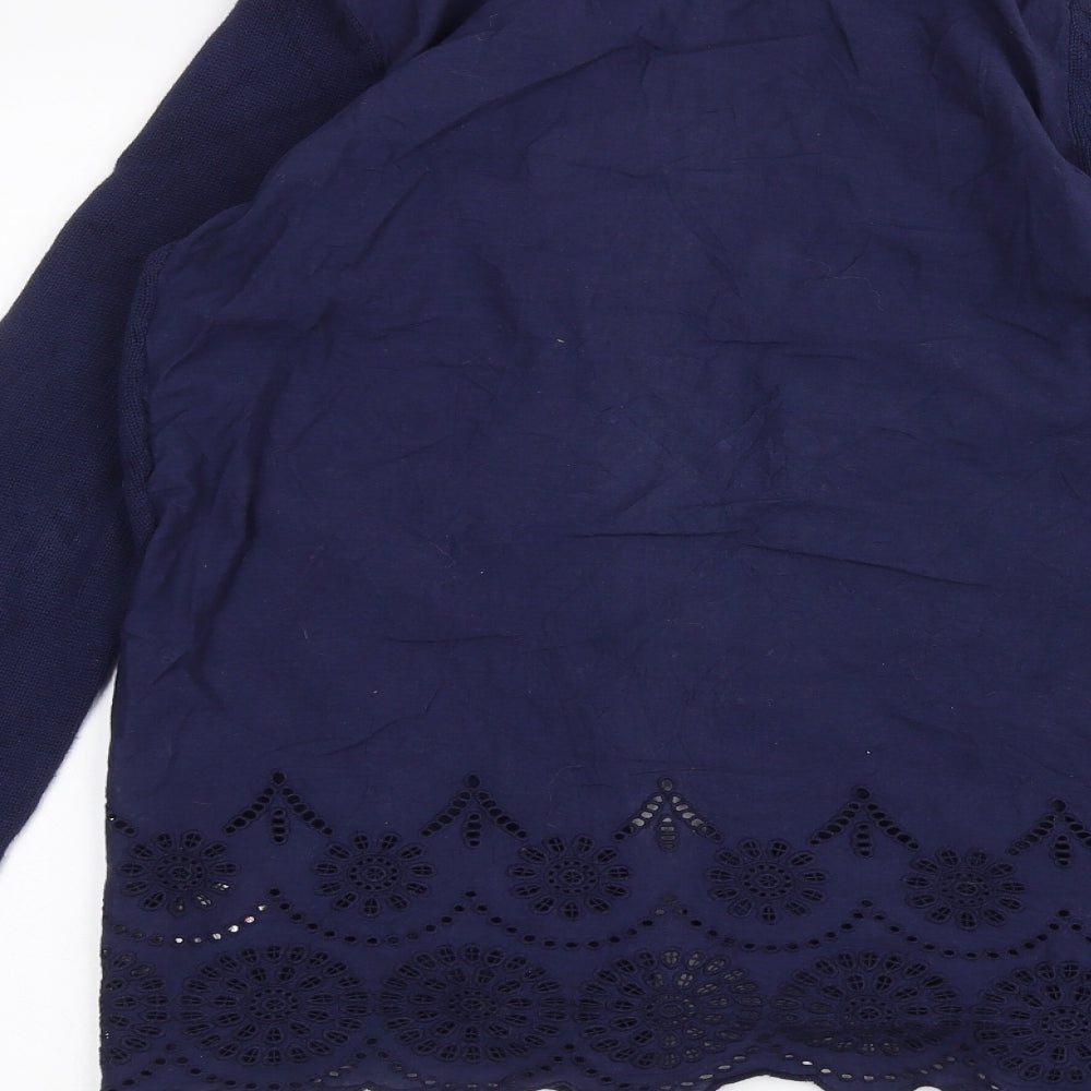 Marks and Spencer Womens Blue   Cardigan Jumper Size 8