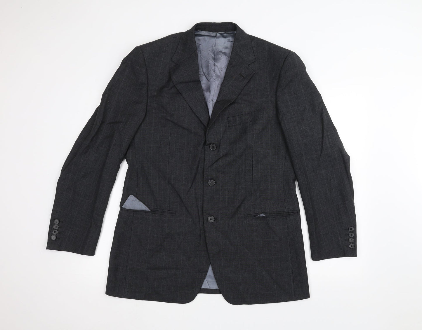 Marks and Spencer Mens Black   Jacket Suit Jacket Size 40
