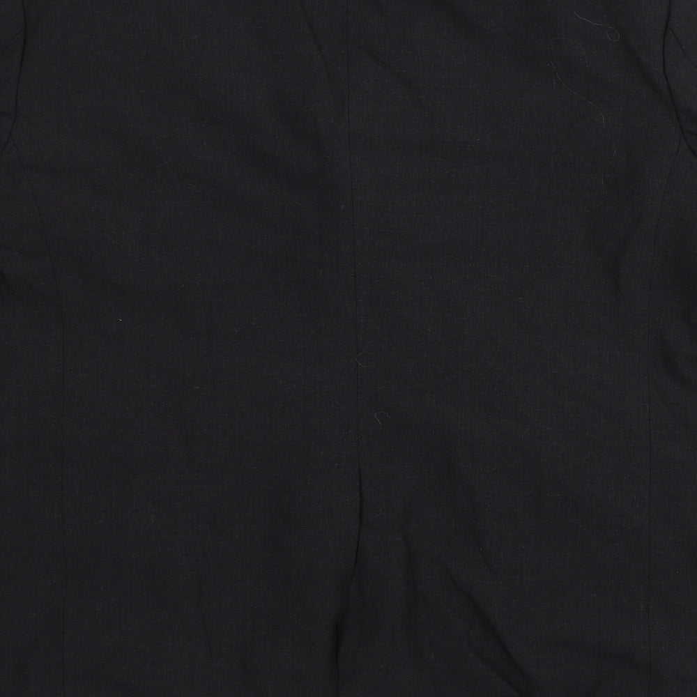 You Mens Black   Jacket Suit Jacket Size 40