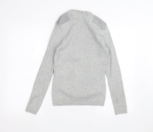 River Island Mens Grey   Pullover Jumper Size S