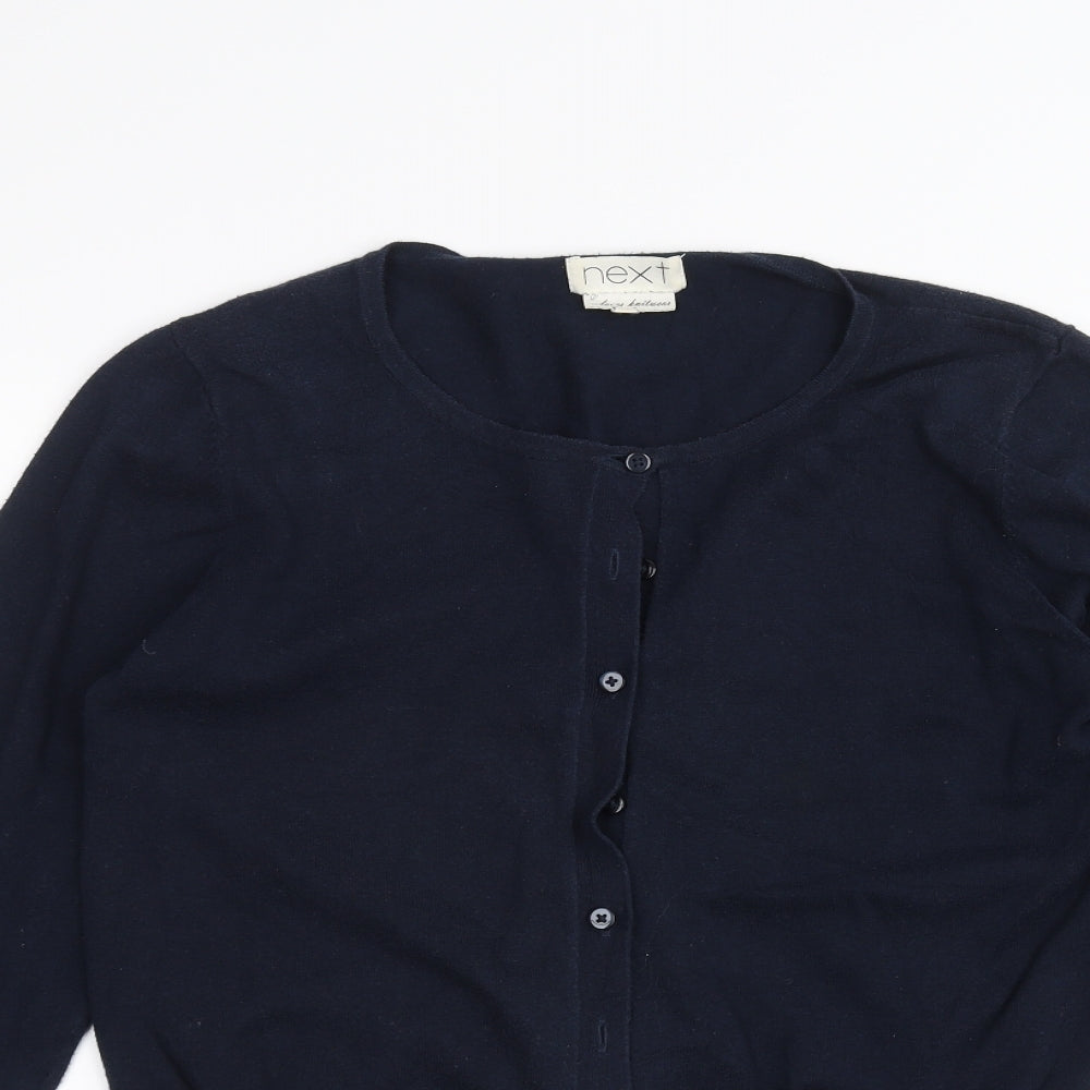 NEXT Womens Blue   Cardigan Jumper Size 14