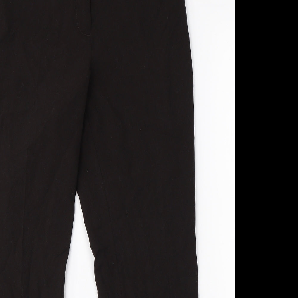 M&S Womens Brown   Dress Pants Trousers Size 12 L25 in