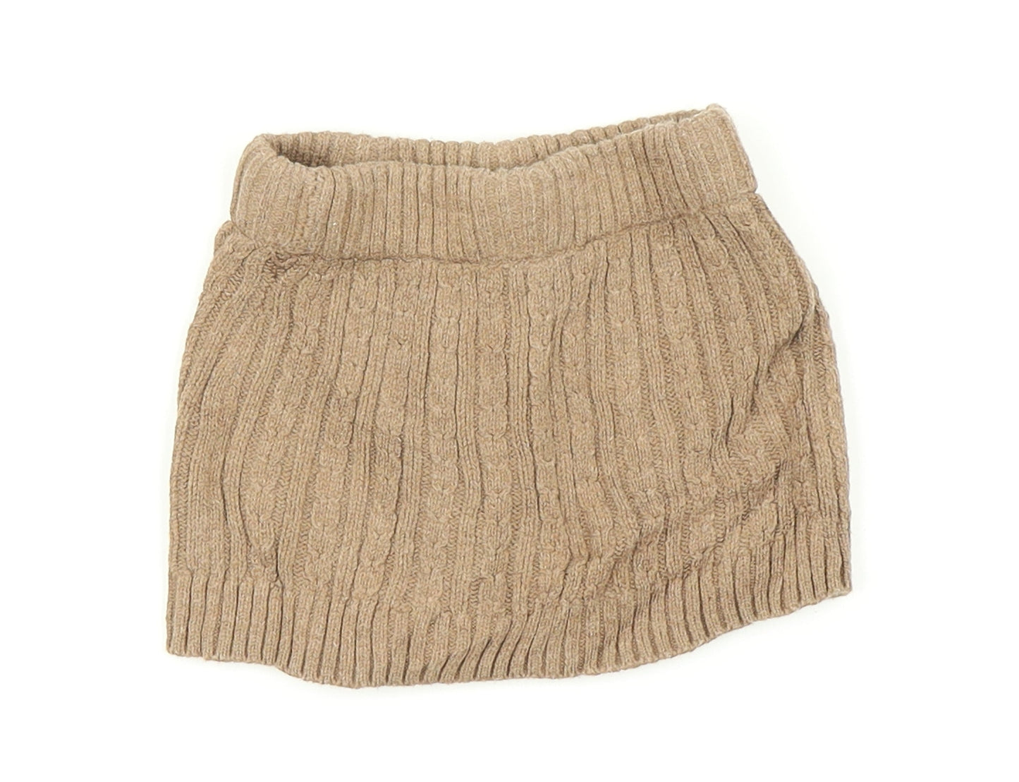 Preworn  Brown   Mini Skirt Size 9-12 Months