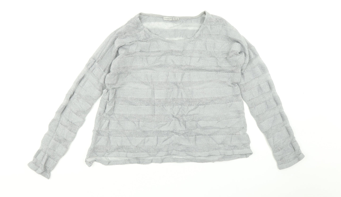 Atmosphere Womens Grey   Pullover Jumper Size 18