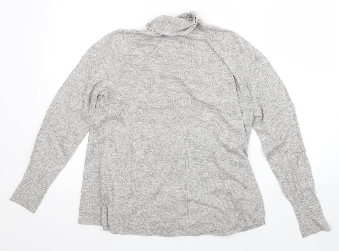 M&Co Womens Grey   Cardigan Jumper Size 14