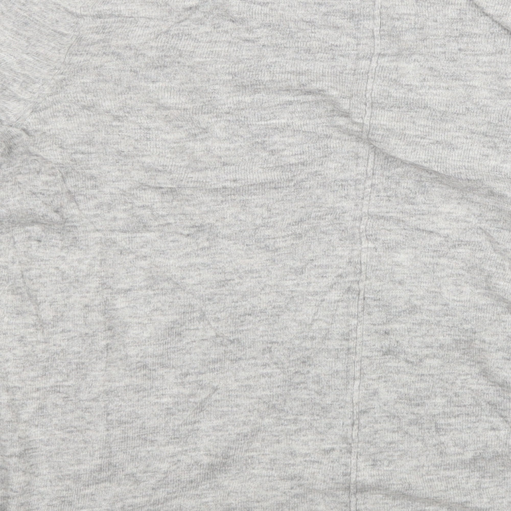 M&Co Womens Grey   Cardigan Jumper Size 14