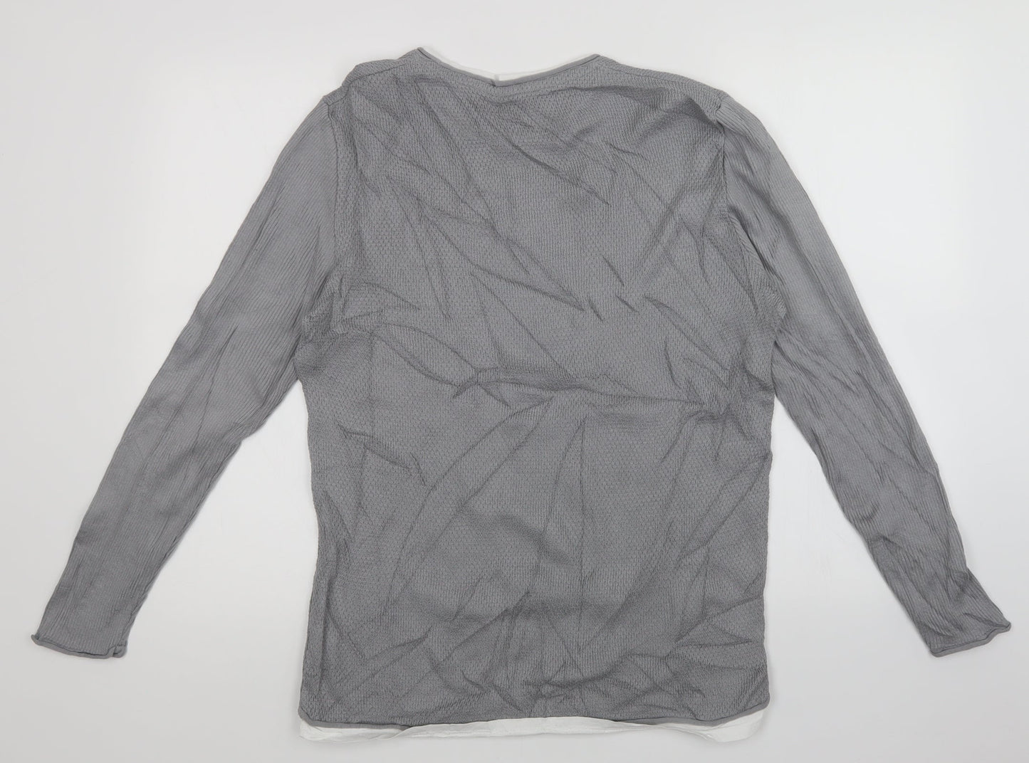 River Island Womens Grey   Pullover Jumper Size M