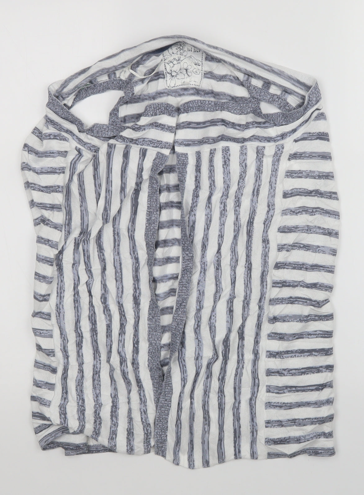 FATFACE Womens Multicoloured Striped  Cardigan Jumper Size S